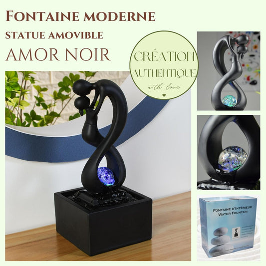 Binnenfontein met LED verlichting - AMOR - 32 cm - Cozy Home Store