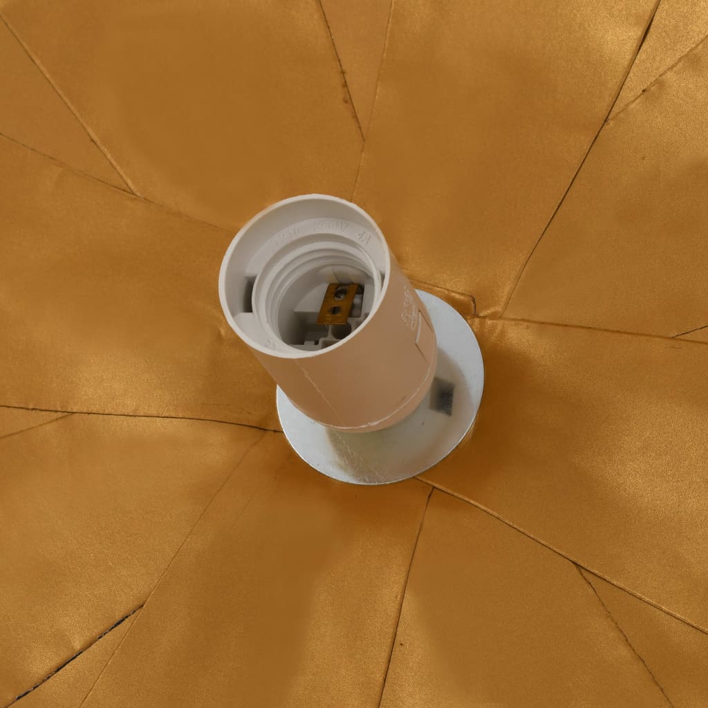 Hanglamp E27 Ø70 Cm Zwart En Goud