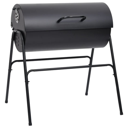 Barbecuevat Met 2 Kookroosters 80X95X90 Cm Staal Zwart