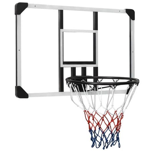 Basketbalbord 90X60X2,5 Cm Polycarbonaat Transparant