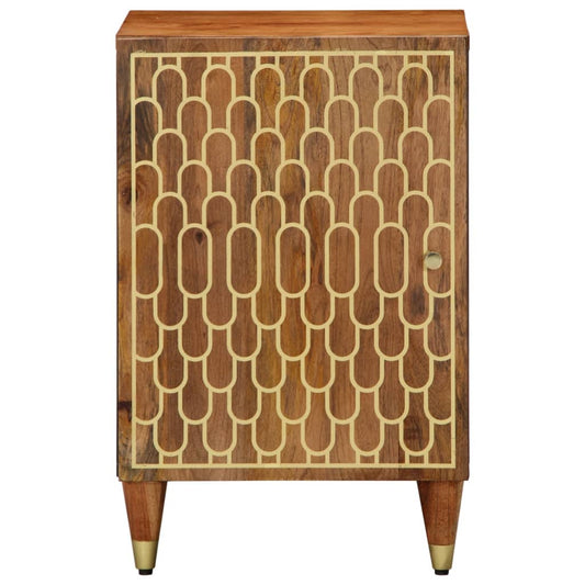 Badkamerkast 38X33X58 Cm Massief Mangohout Donkergroen