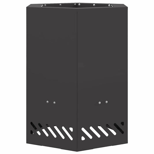 Vuurkorf Zwart Koudgewalst Staal