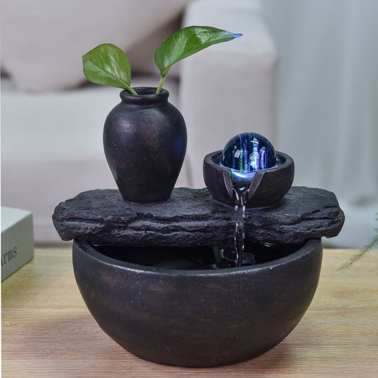 Kamerfontein Zen Design | Kleur veranderende LED-verlichting - Cozy Home Store