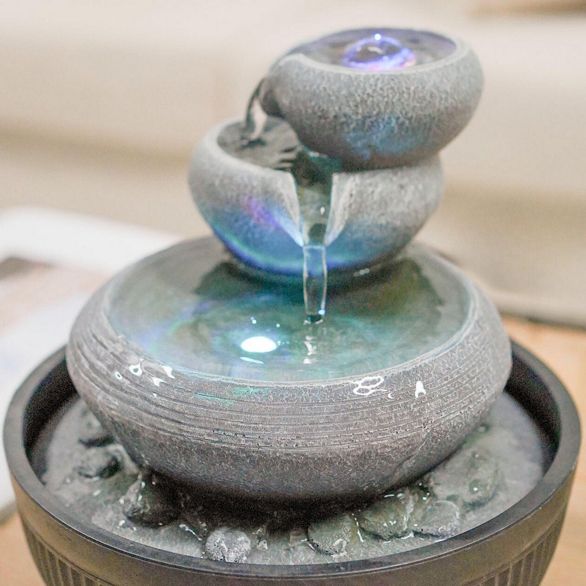 Kamerfontein Decoratie Natuurinspiratie | LED-verlichting met kleurvariatie - Cozy Home Store