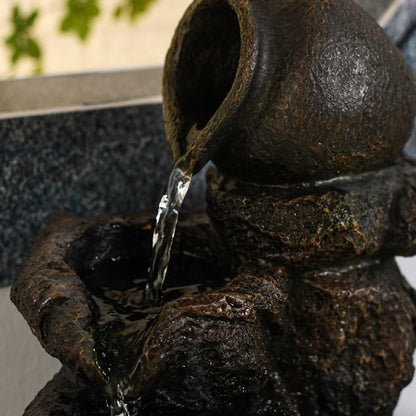 Kamerfontein Natuur Nivello | 31cm | Ledverlichting met kleurvariatie - Cozy Home Store 