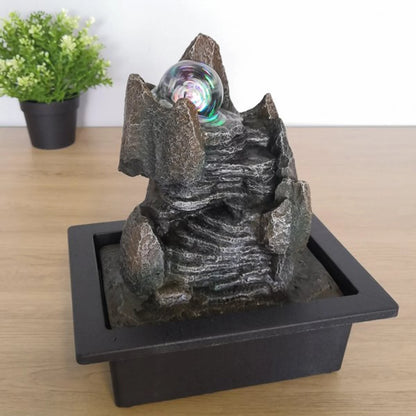 Waterornament waterval met LED verlichting - SCALA - 25 cm - Cozy Home Store 