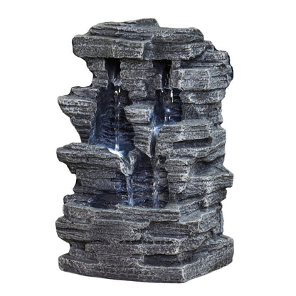 Binnenfontein met verlichting - GRAND CANYON - 28 cm - Cozy Home Store 