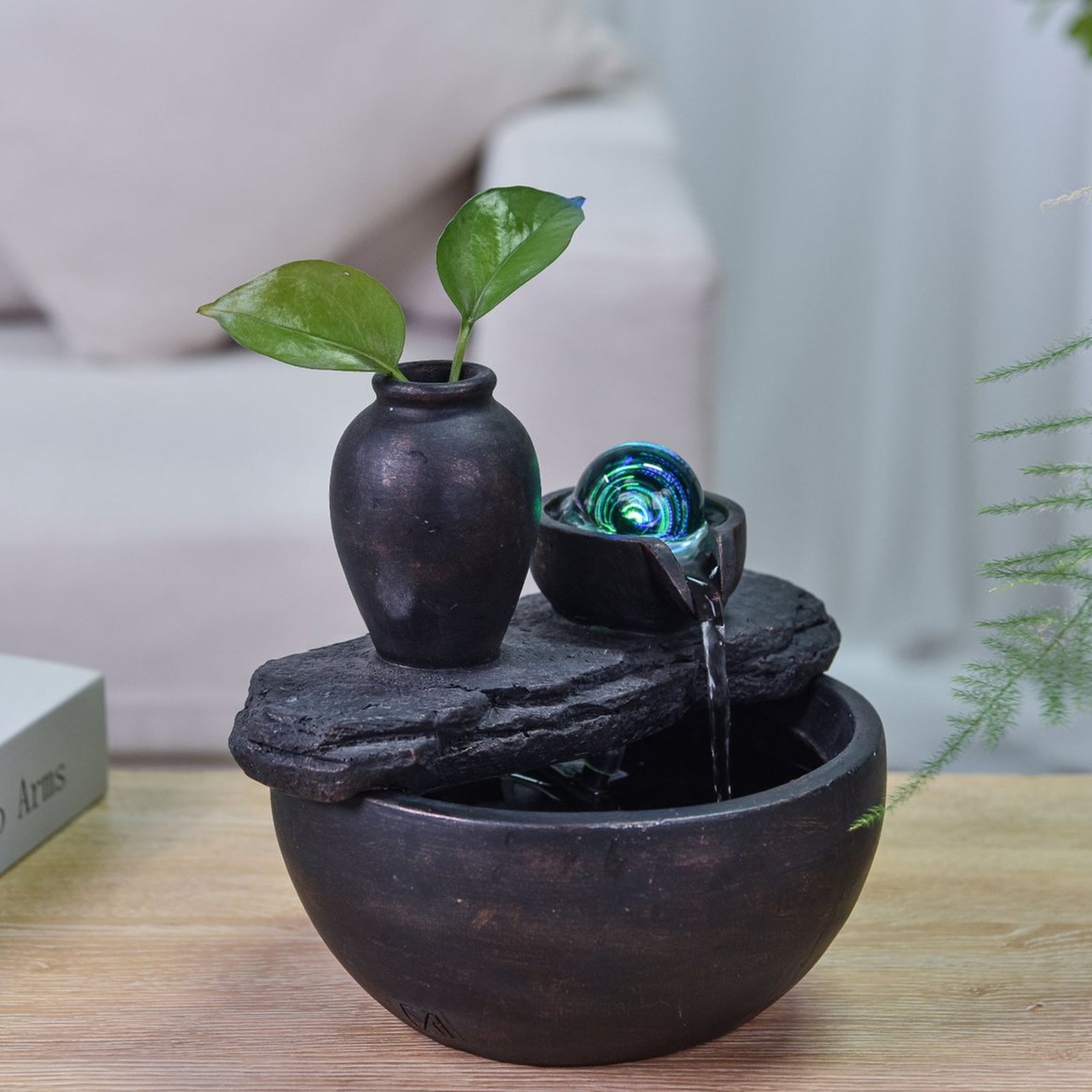 Kamerfontein Zen Design | Kleur veranderende LED-verlichting - Cozy Home Store 