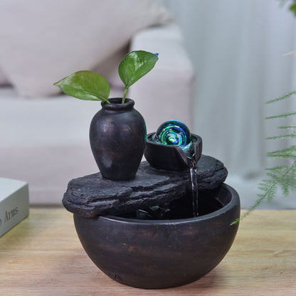 Kamerfontein Zen Design | Kleur veranderende LED-verlichting - Cozy Home Store 