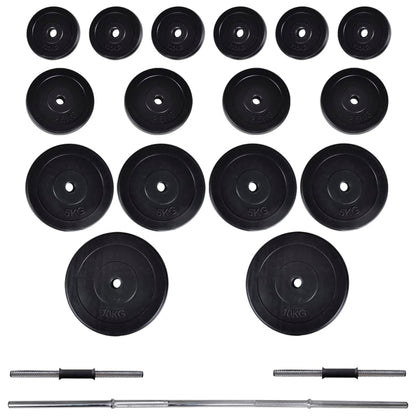 Trainingsbank Met Halterset 60,5 Kg