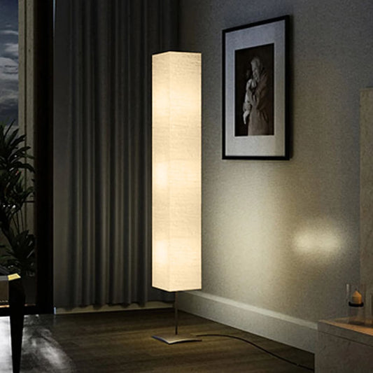 Vloerlamp Met Stalen Standaard 70 Cm Beige 1