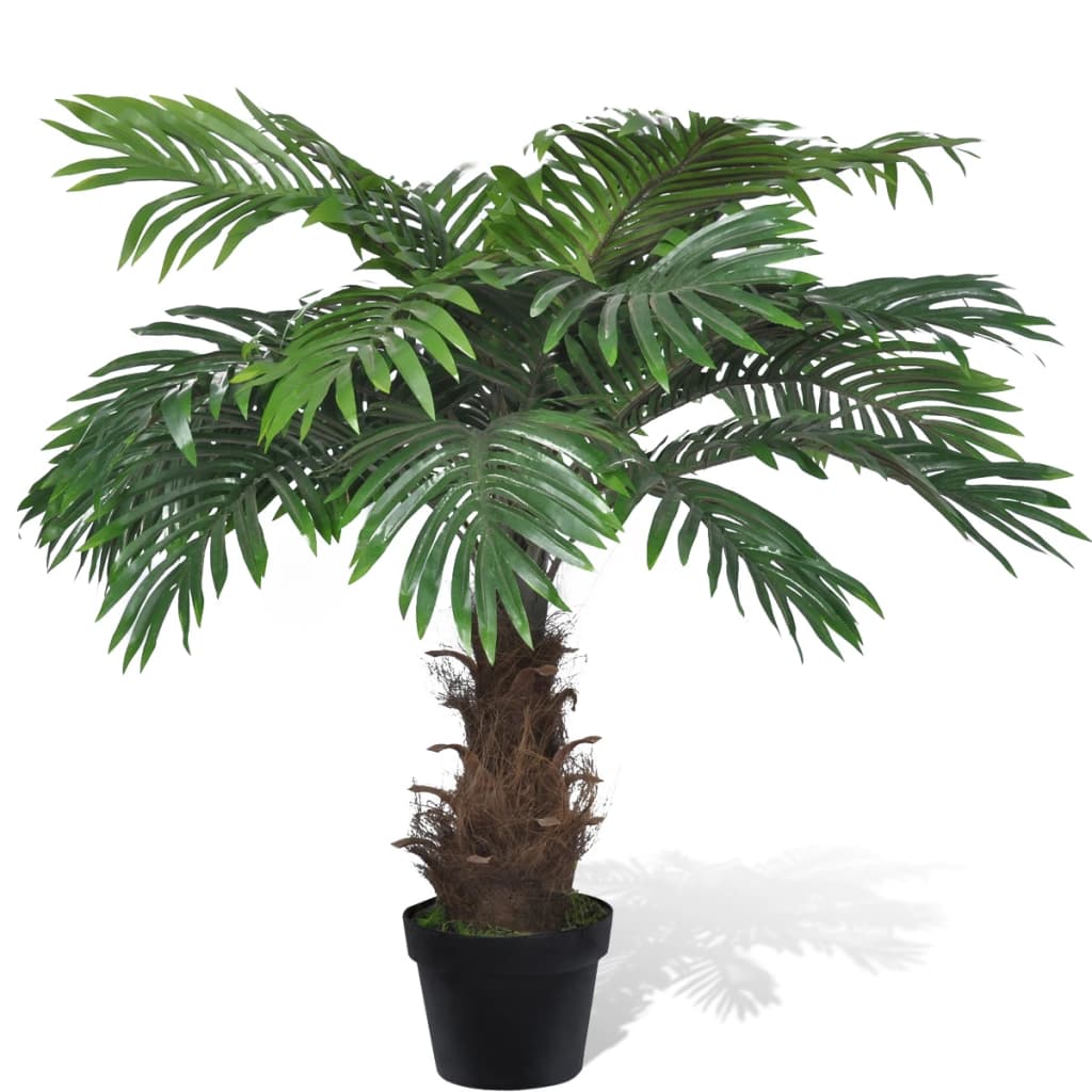 Kunstplant Cycaspalm 50 Cm Groen