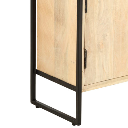 Boekenkast Met 4 Schappen 80X30X180 Cm Massief Mangohout