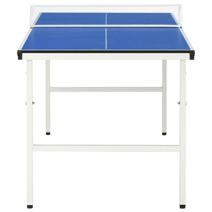 Tafeltennistafel Met Net 5 Feet 152X76X66 Cm Blauw