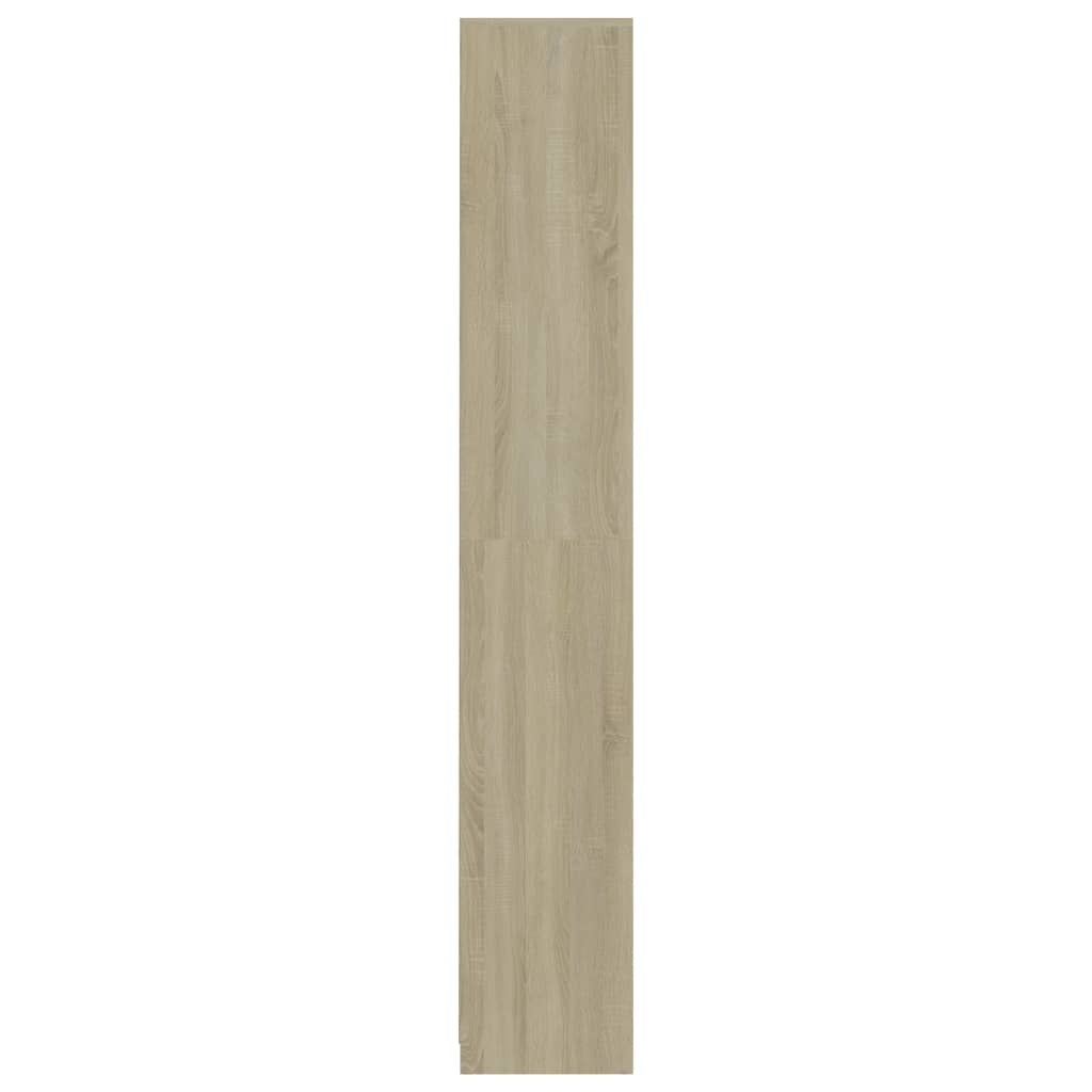 Badkamerkast 30X30X183,5 Cm Bewerkt Hout Sonoma Eikenkleurig