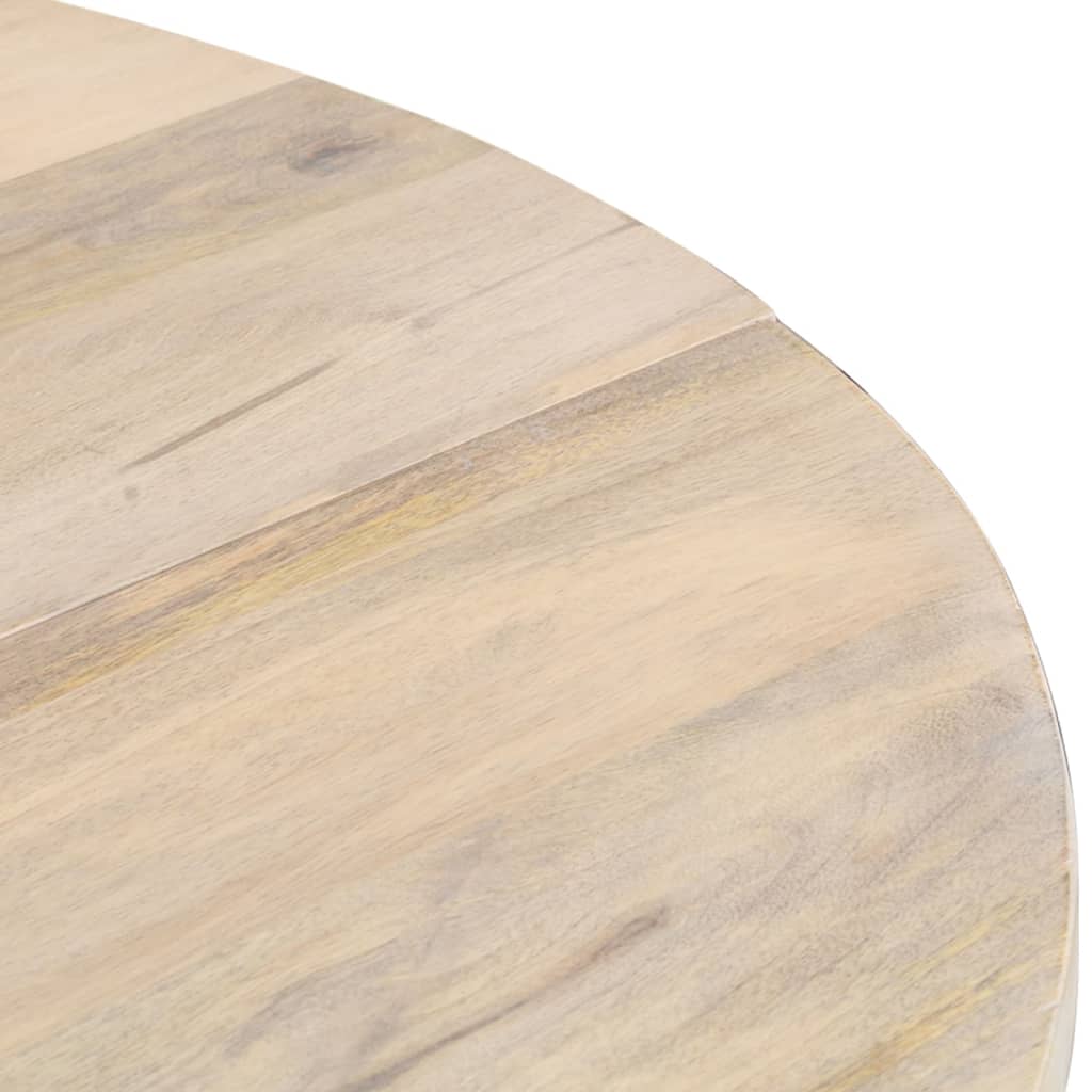 Eettafel Rond 110X76 Cm Massief Mangohout