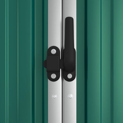 Tuinschuur 161X89X161 Cm Gegalvaniseerd Staal Groen