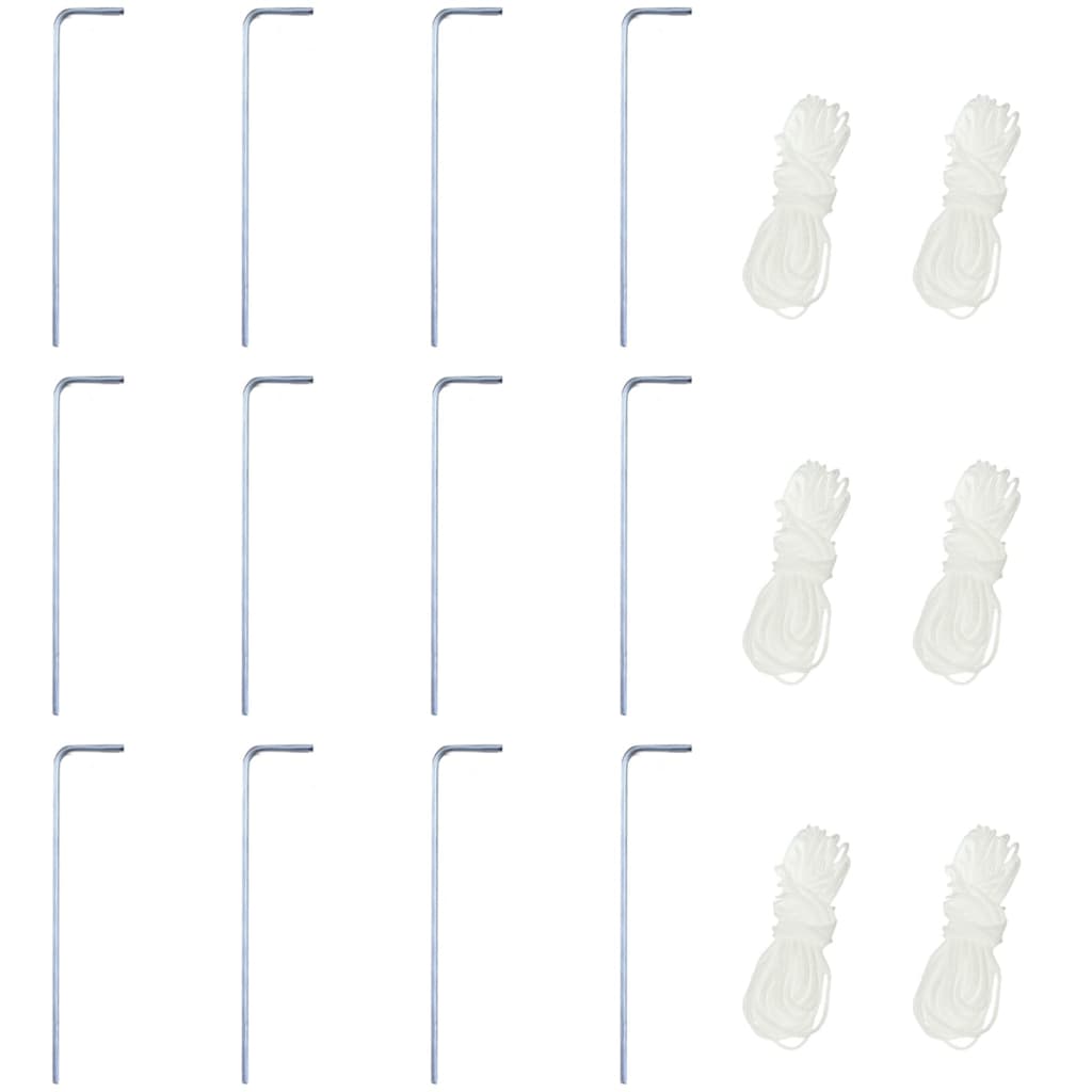 Partytent Met Wanden Zeshoekig 3,6X3,1 M Taupe 220 G/M²