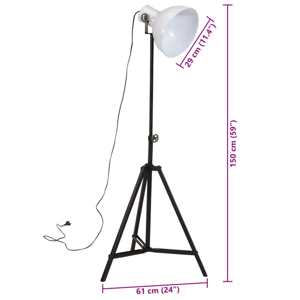 Vloerlamp 25 W E27 61X61X90/150 Cm