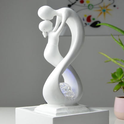 Kamerfontein design met LED verlichting | 32 cm - Cozy Home Store 