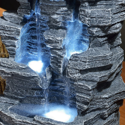 Binnenfontein met verlichting - GRAND CANYON - 28 cm - Cozy Home Store 