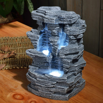 Binnenfontein met verlichting - GRAND CANYON - 28 cm - Cozy Home Store 