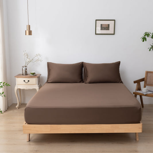 Hoeslaken 80X200 - Coffee Brown - Premium