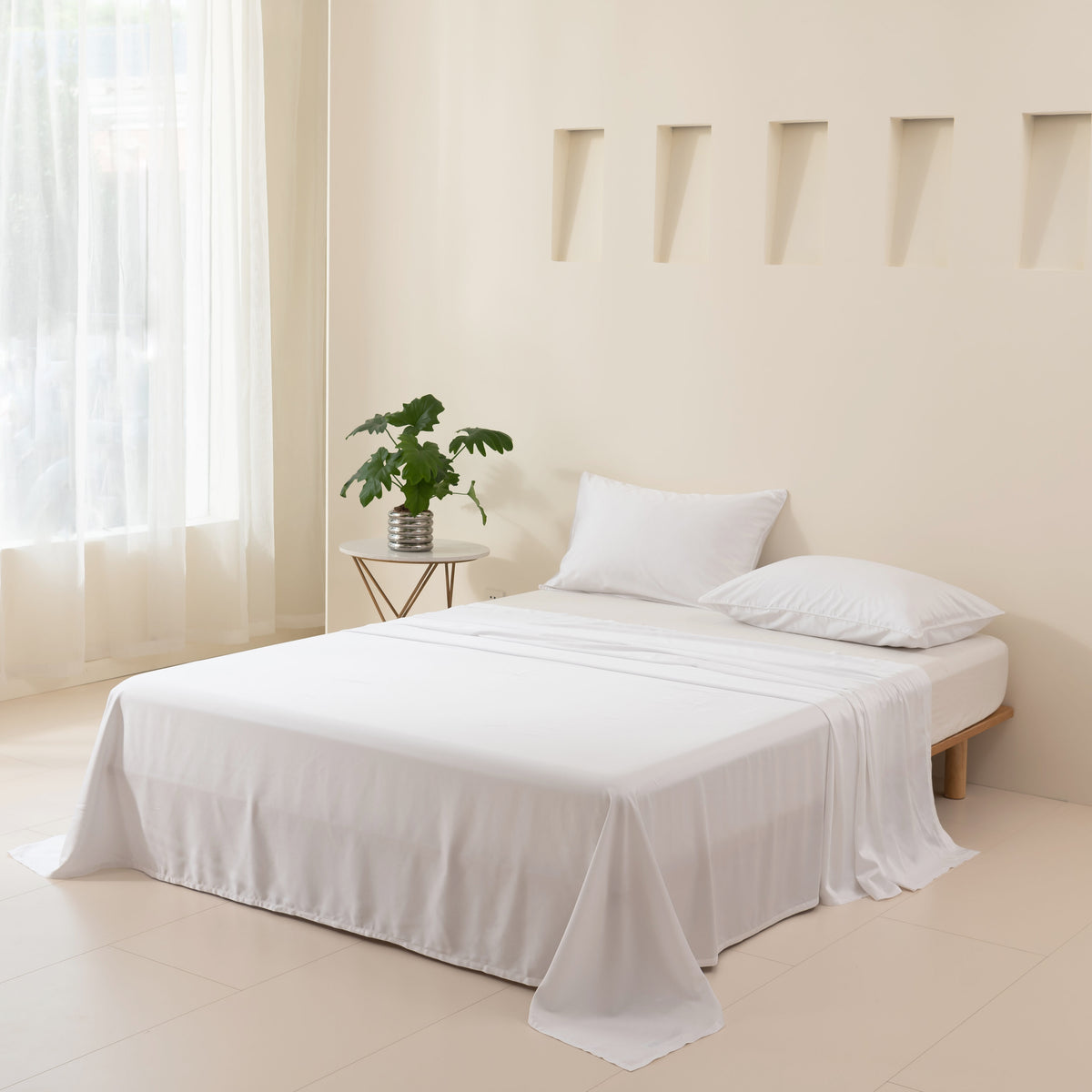 Laken 180X290 - Coco White - Premium