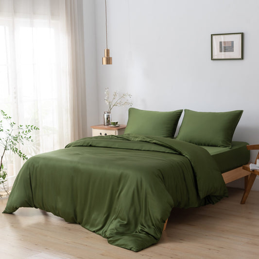 Beddengoedset 1-Persoons - Deep Moss