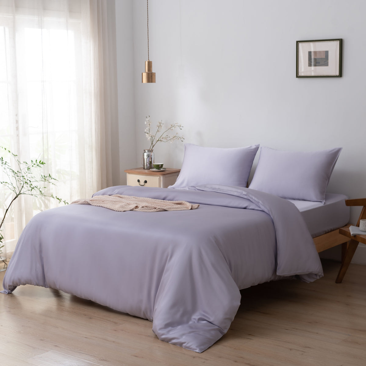 Beddengoedset 1-Persoons - Lavender Mist
