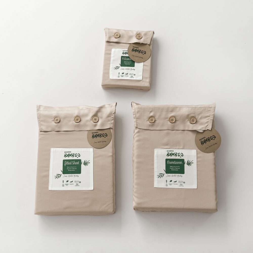 Beddengoedset 1-Persoons - Soft Taupe