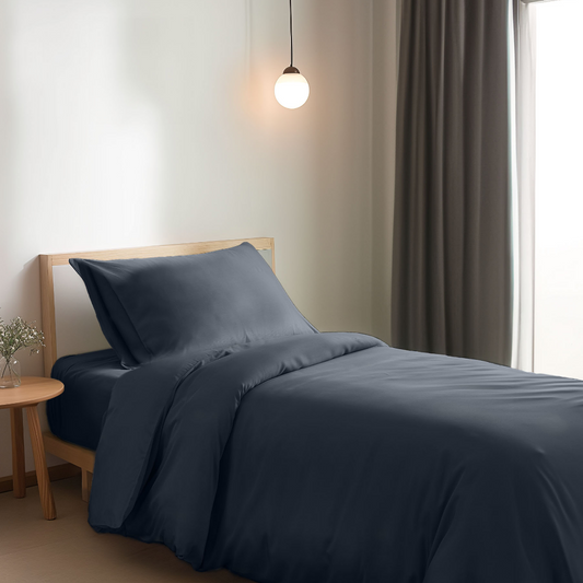 Beddengoedset 1-Persoons Xl - Space Blue
