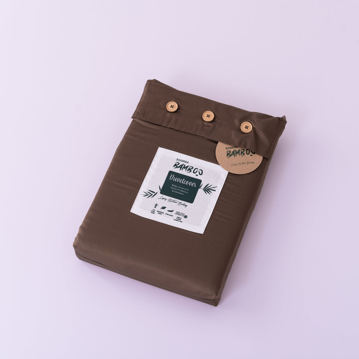 Beddengoedset 2-Persoons L - Coffee Brown