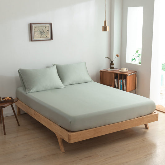Hoeslaken 90X220 - Sage Green - Premium