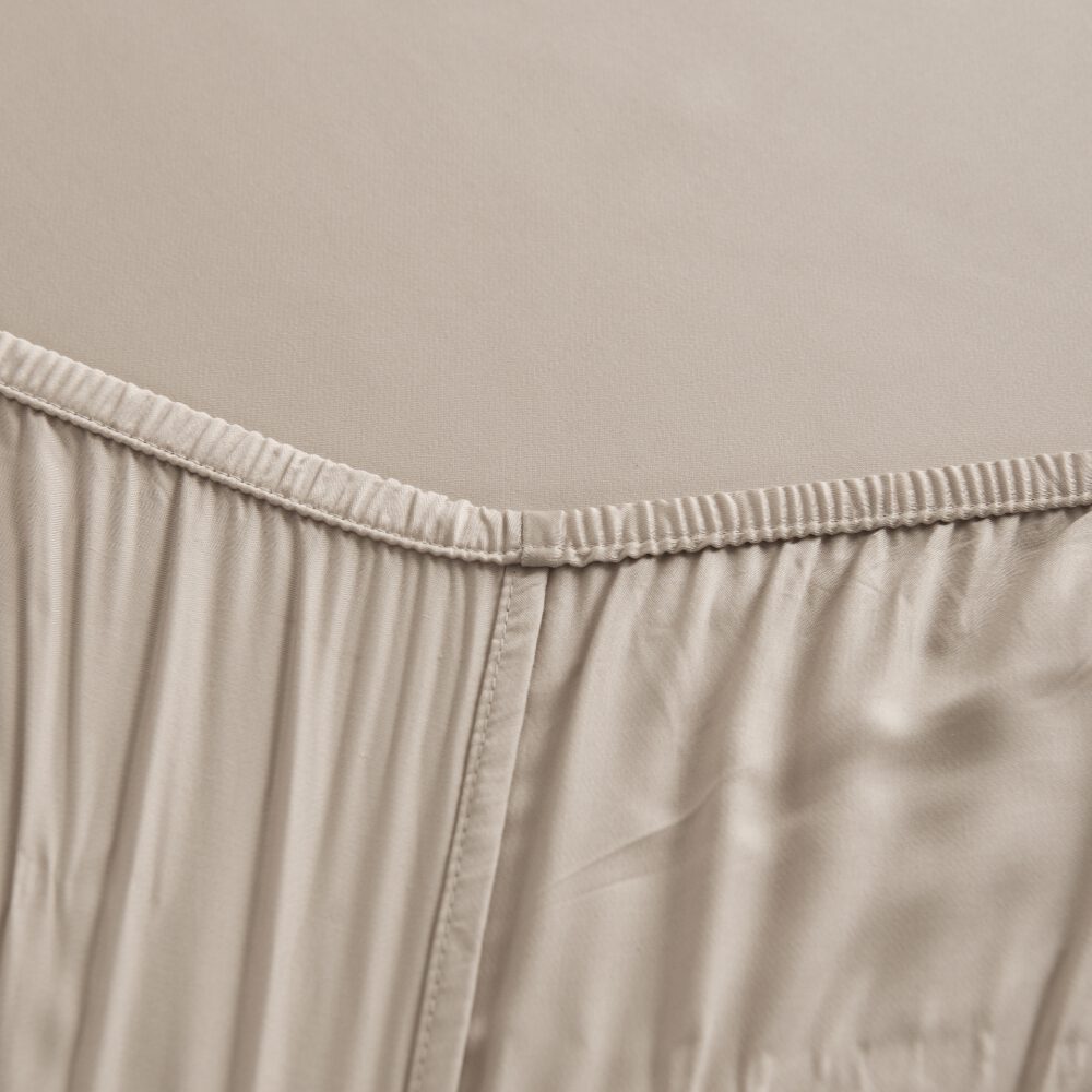 Beddengoedset 1-Persoons - Soft Taupe