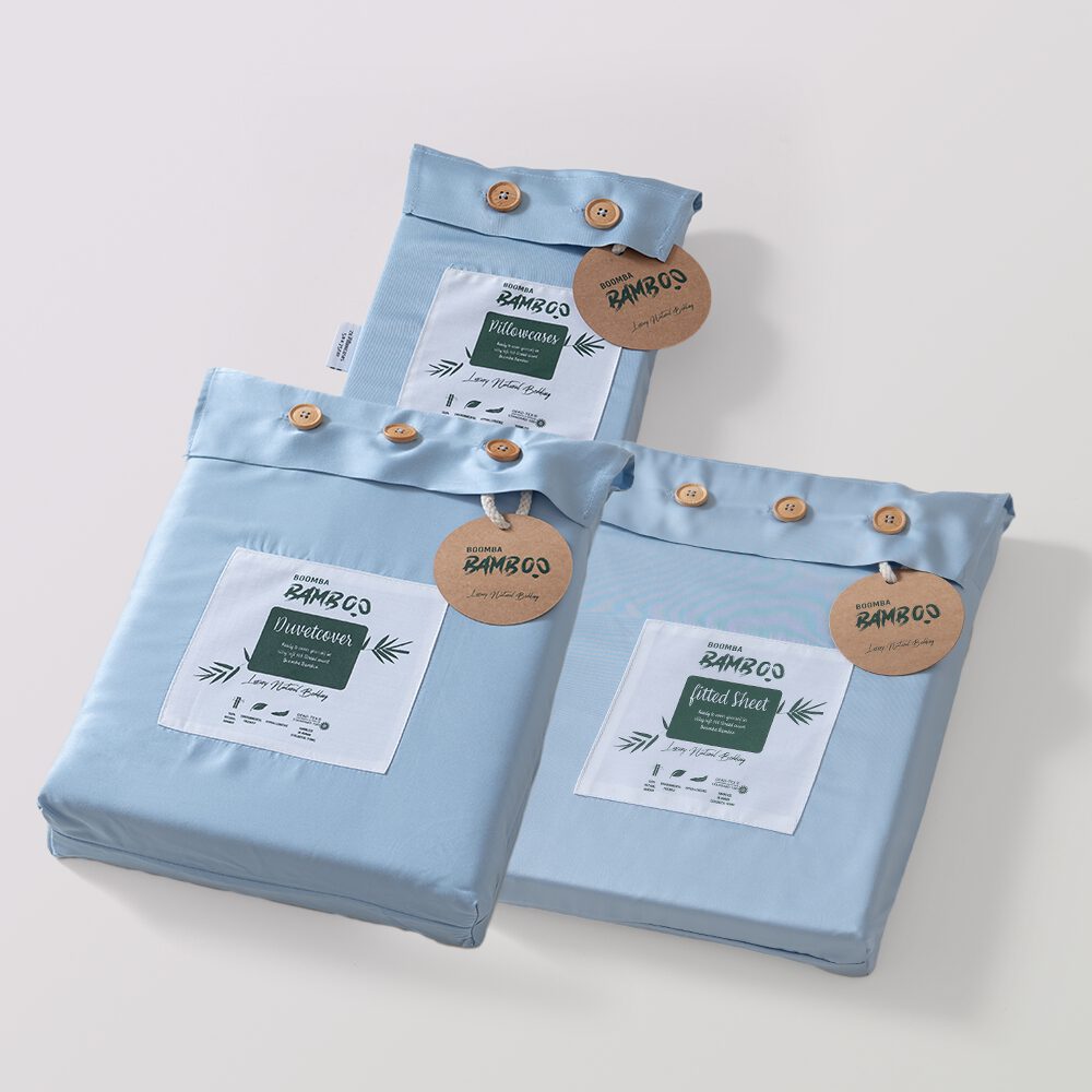 Beddengoedset 1-Persoons Xl - Sky Blue