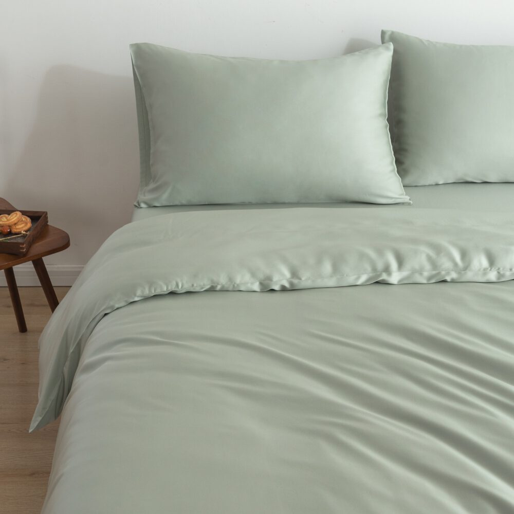 Beddengoedset 1-Persoons - Sage Green