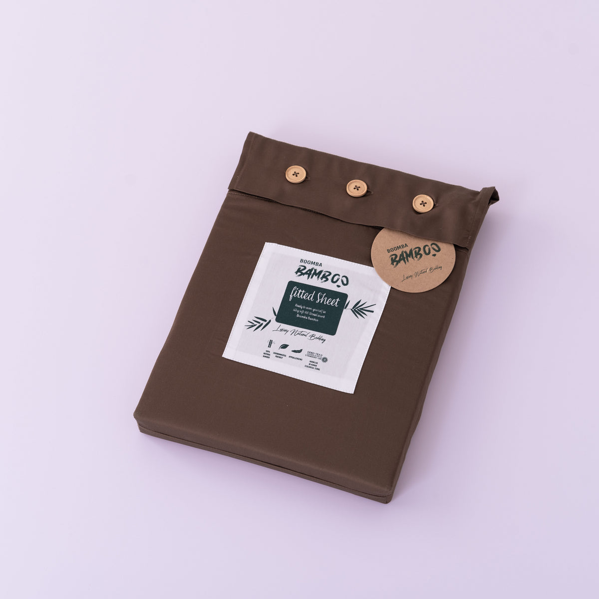 Beddengoedset 1-Persoons Xl - Coffee Brown